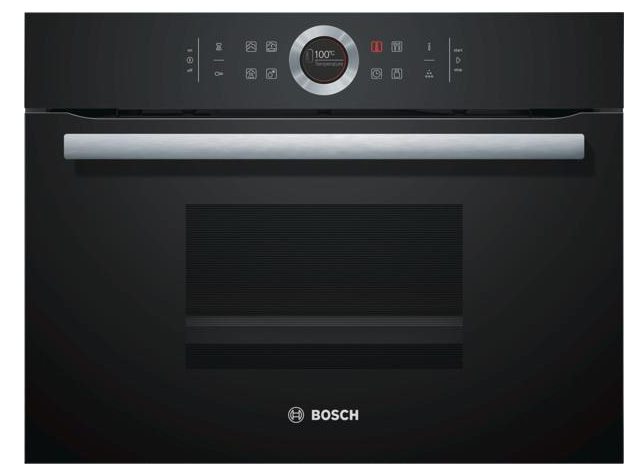 Bosch CDG634AB0 Serie 8 Dampfgarer 60 x 45 cm Schwarz