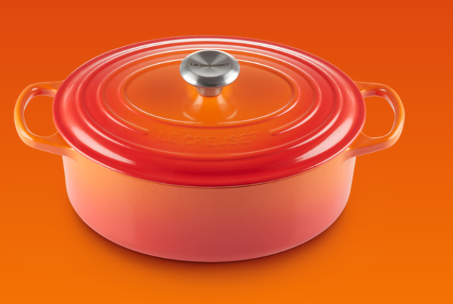 LeCreuset 21178350902430 Bräter oval, 35cm, ofenrot