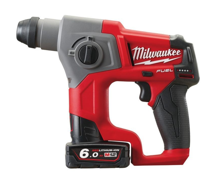 Milwaukee M12CH-602X Akku-Bohrhammer