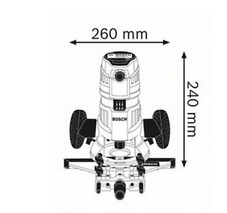 Bosch GMF 1600 CE Multifunktionsfräse (0601624022)