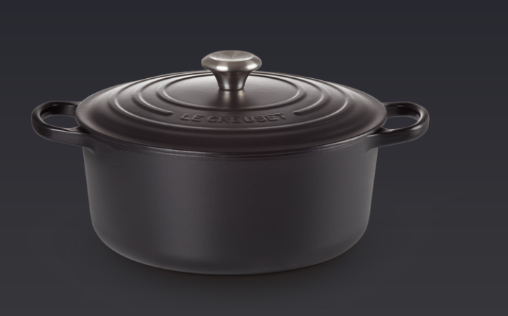 Le Creuset 21177280000430 Bräter, 28cm, Schwarz Matt