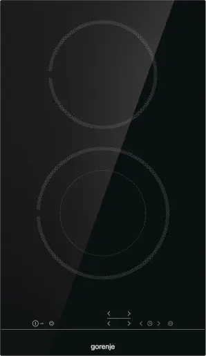 Gorenje ECT322BSC Glaskeramik-Kochfeld – 30 cm Domino-Kochfeld mit TouchControl