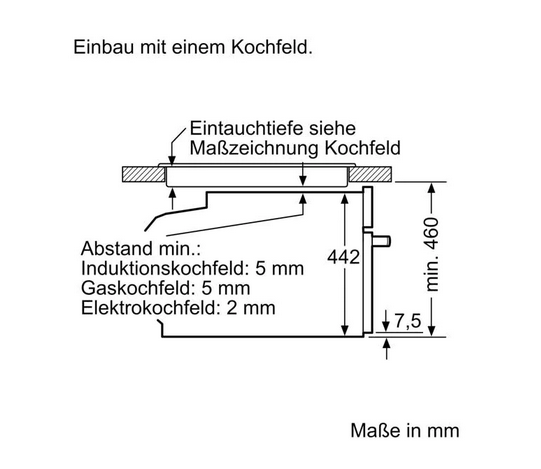 Siemens CS636GBS2 iQ700 Einbau-Kompaktdampfbackofen 60 x 45 CM Edelstahl