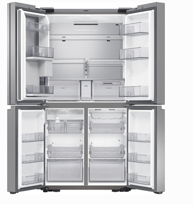 Samsung RF65A977FSR/EF , French Door Kühl-Gefrierkombination, Festwasseranschluss, Edelstahl