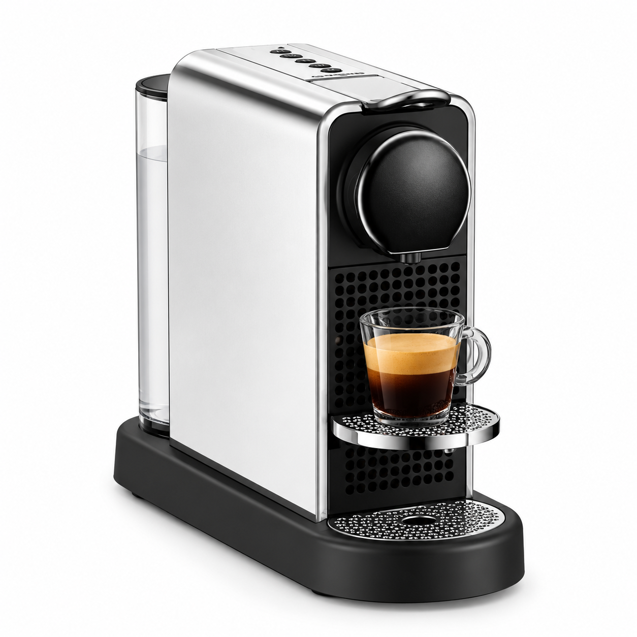 Nespresso CitiZ Platinum C140 Kapselmaschine von Krups (Titan)