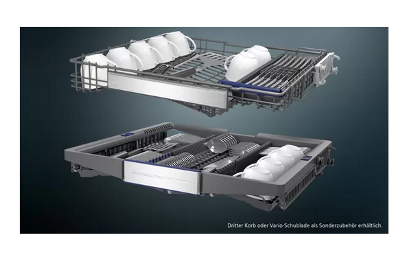 Siemens iQ500 Teilintegrierter Geschirrspüler 60 cm Edelstahl_SN55ZS00BD Extraklasse
