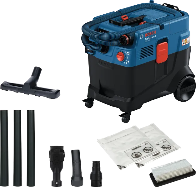 Bosch Professional GAS 400 A 06019M0020 Nass-/Trockensauger – 1.200 W, 40 l, Staubklasse L