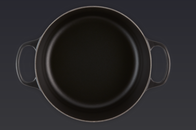 Le Creuset Signature Bräter, rund, 26cm , schwarz (21177260000430)