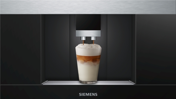 Siemens CT636LES6 iQ700 Einbau-Kaffeevollautomat Edelstahl