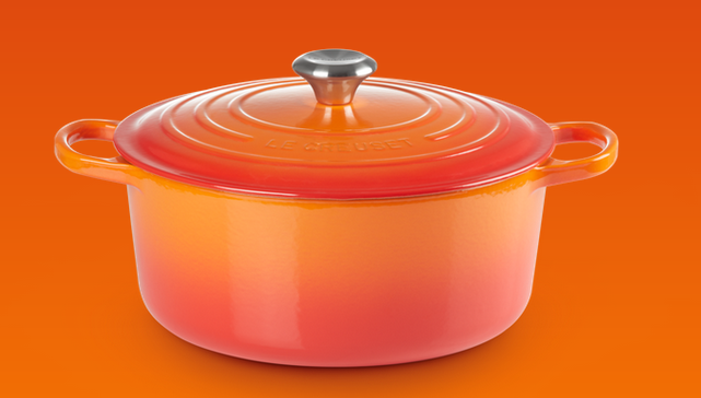 Le Creuset Signature Bräter, rund , 26cm, ofenrot (21177260902430)