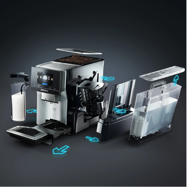 Siemens TQ707D03 Kaffeevollautomat EQ700 integral Edelstahl