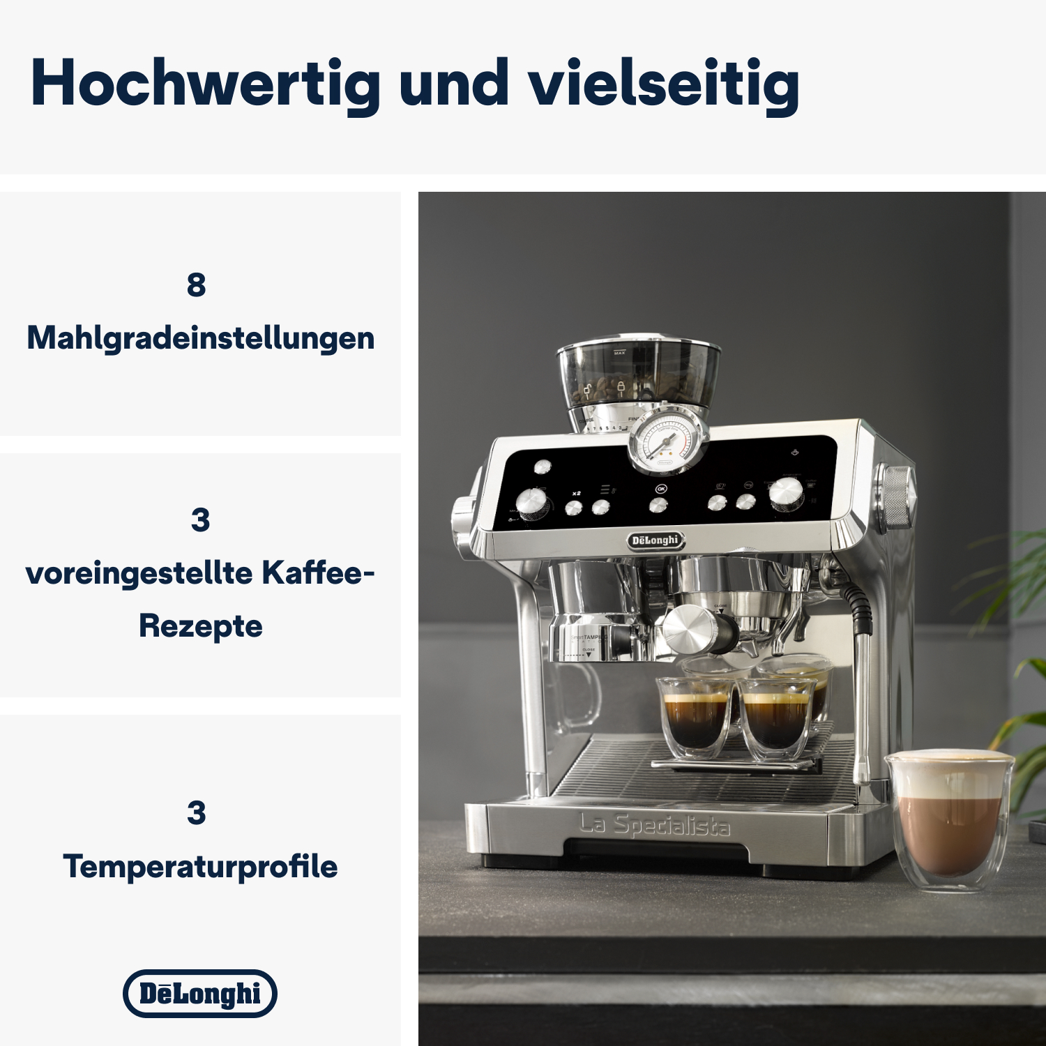 Delonghi EC9355.M La Specialista Pretigio Siebträgermaschine