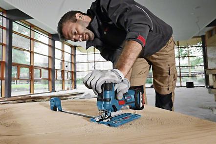 Bosch Professional GST 18V-Li S Akku-Stichsäge solo inkl. L-Boxx (06015A5101)