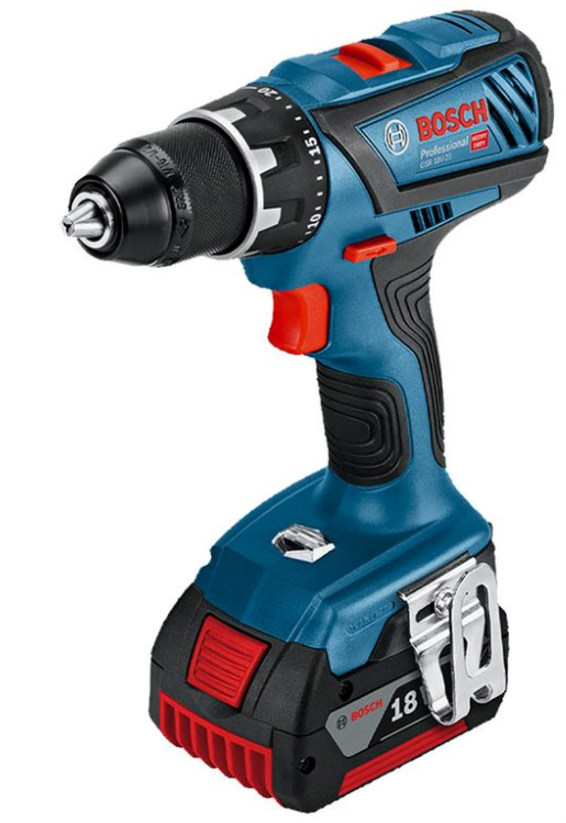 Bosch Professional Werkzeug-Set (0615990L8E): GSR 18V-60 C + 3 X GBA 18V 5.0AH + GAL 18V-40