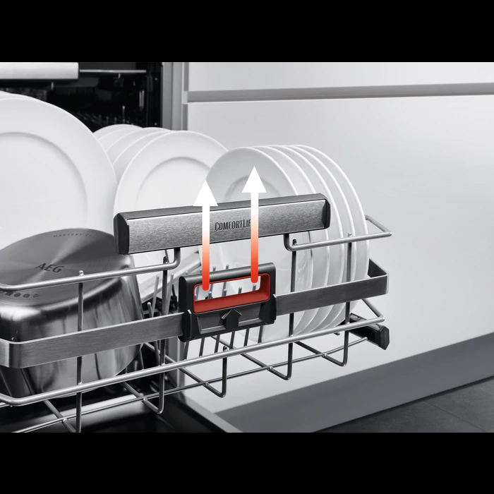 Aeg FEE63800PM Teilintegriert Geschirrspüler, ComfortLift, 60cm