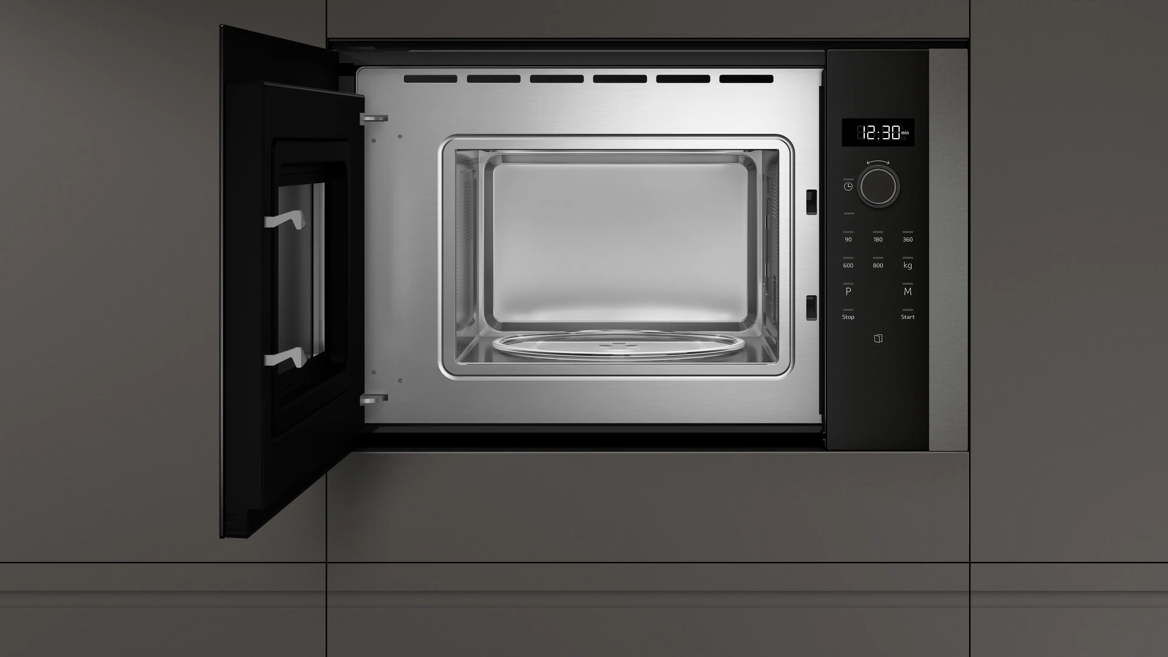 Neff HLAWD23G0 Einbau-Mikrowelle Graphite