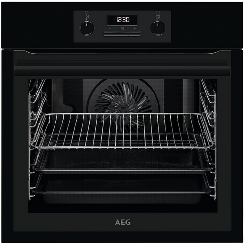 AEG BES331110B Einbaubackofen inkl Reinigung mit Wasserdampf, schwarz