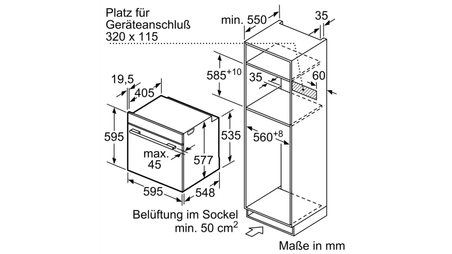 Siemens HM676G0S6 iQ700 Einbau-Backofen mit Mikrowellenfunktion