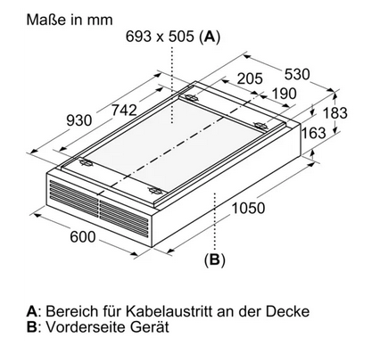 Bosch DRR16AQ20 Deckenlüfter, weiß