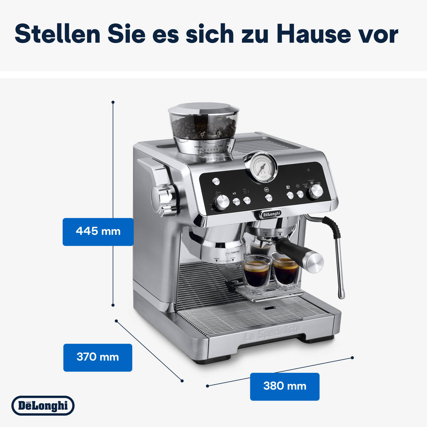 Delonghi EC9355.M La Specialista Pretigio Siebträgermaschine