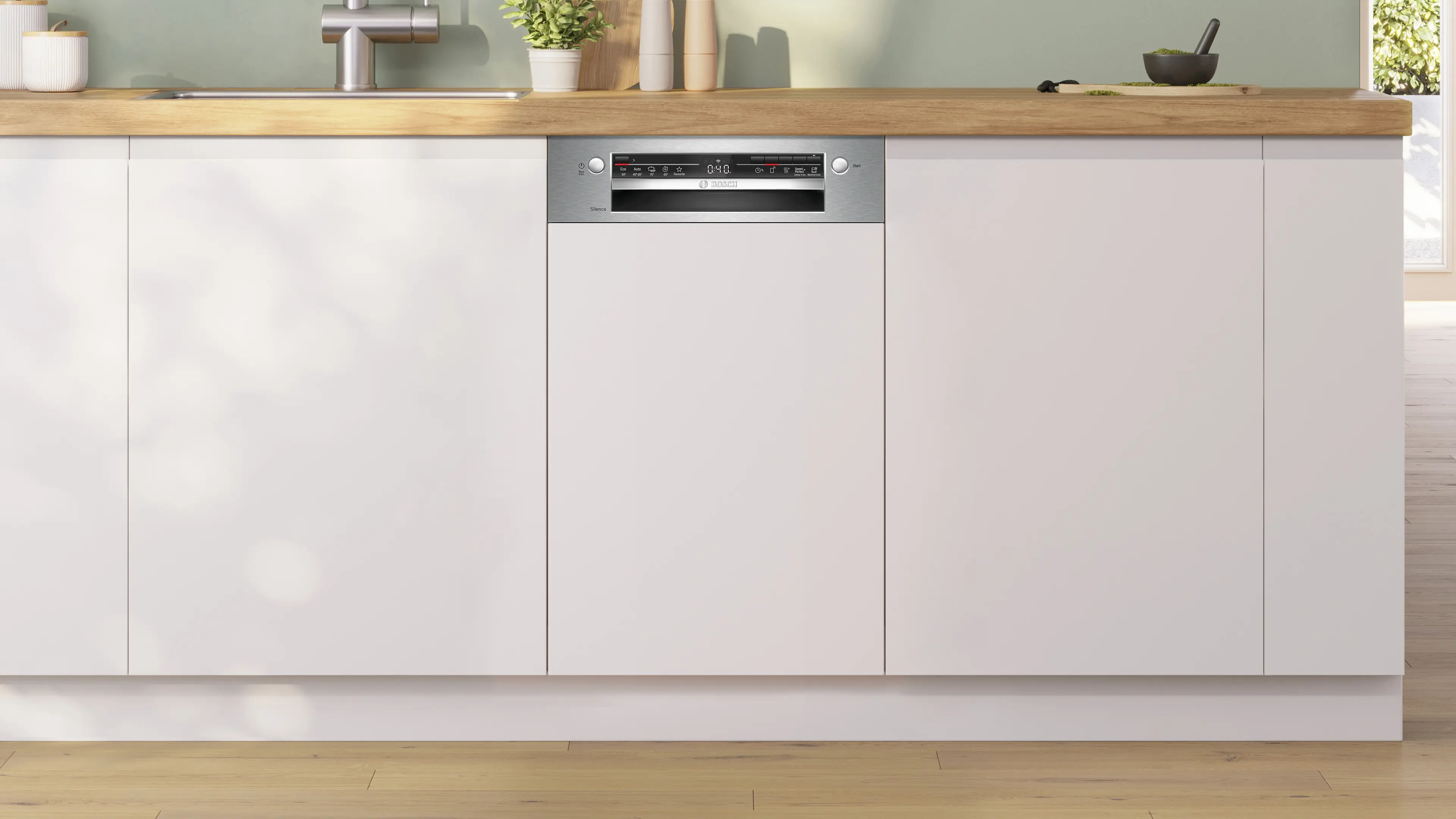 Bosch SPI2HKS42E 45cm teilintegrierter Geschirrspüler