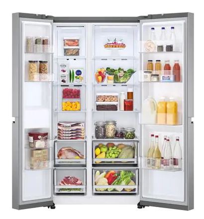 LG GSBV70PZTE Side-by-Side Kühl-Gefrier-Kombination, 655L