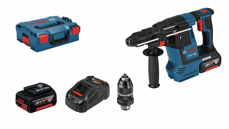 Bosch GBH 18V-26 F Akku-Bohrhammer mit SDS plus (0611910007)