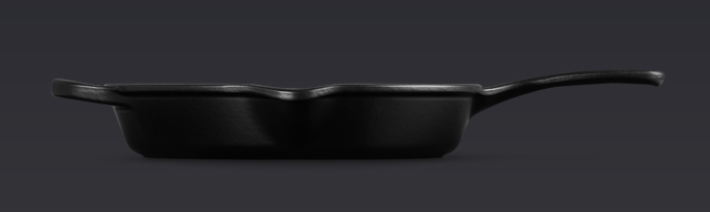 Le Creuset Brat- und Servierpfanne, hoch, 26cm, schwarz (20187260000422)
