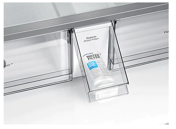 Samsung RF65A977FSR/EF , French Door Kühl-Gefrierkombination, Festwasseranschluss, Edelstahl
