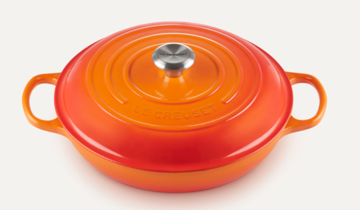 Le Creuset 21180300902430 Bräter, 30cm, ofenrot