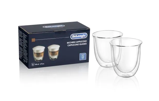 Delonghi DLSC311 Cappuccino-Thermogläser 2er-Set
