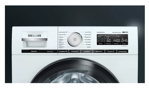 Siemens WM14VMS5AT iQ700 Waschmaschine, Frontlader 9 kg 1400 U/min