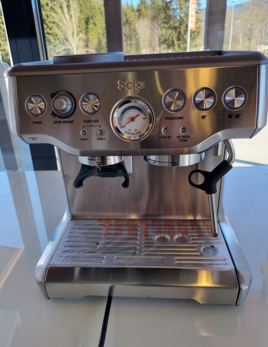 Sage SES875 Barista Express Espressomaschine, edelstahl