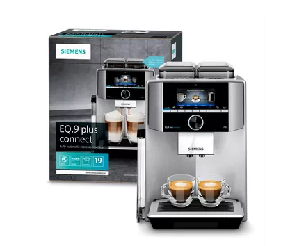 Siemens TI9578X1DE plus connect s700 Kaffeevollautomat, 1500W, zwei Bohnenbehälter, Edelstahl