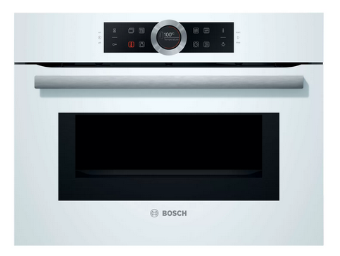 Bosch Einbau-Kompaktbackofen mit Mikrowellenfunktion CMG633BW1
