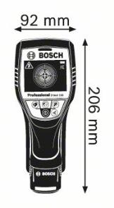 Bosch Professional D-tect 120 Multi-Detektor inkl. L-Boxx + Akku 1.5Ah (0601081301)