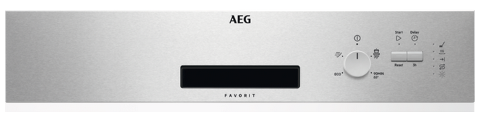 AEG FEB32610ZM Geschirrspüler,  60cm, AirDry