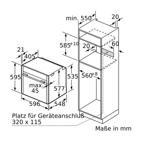 Neff N90 Einbau-Backofen 60 cm Edelstahl