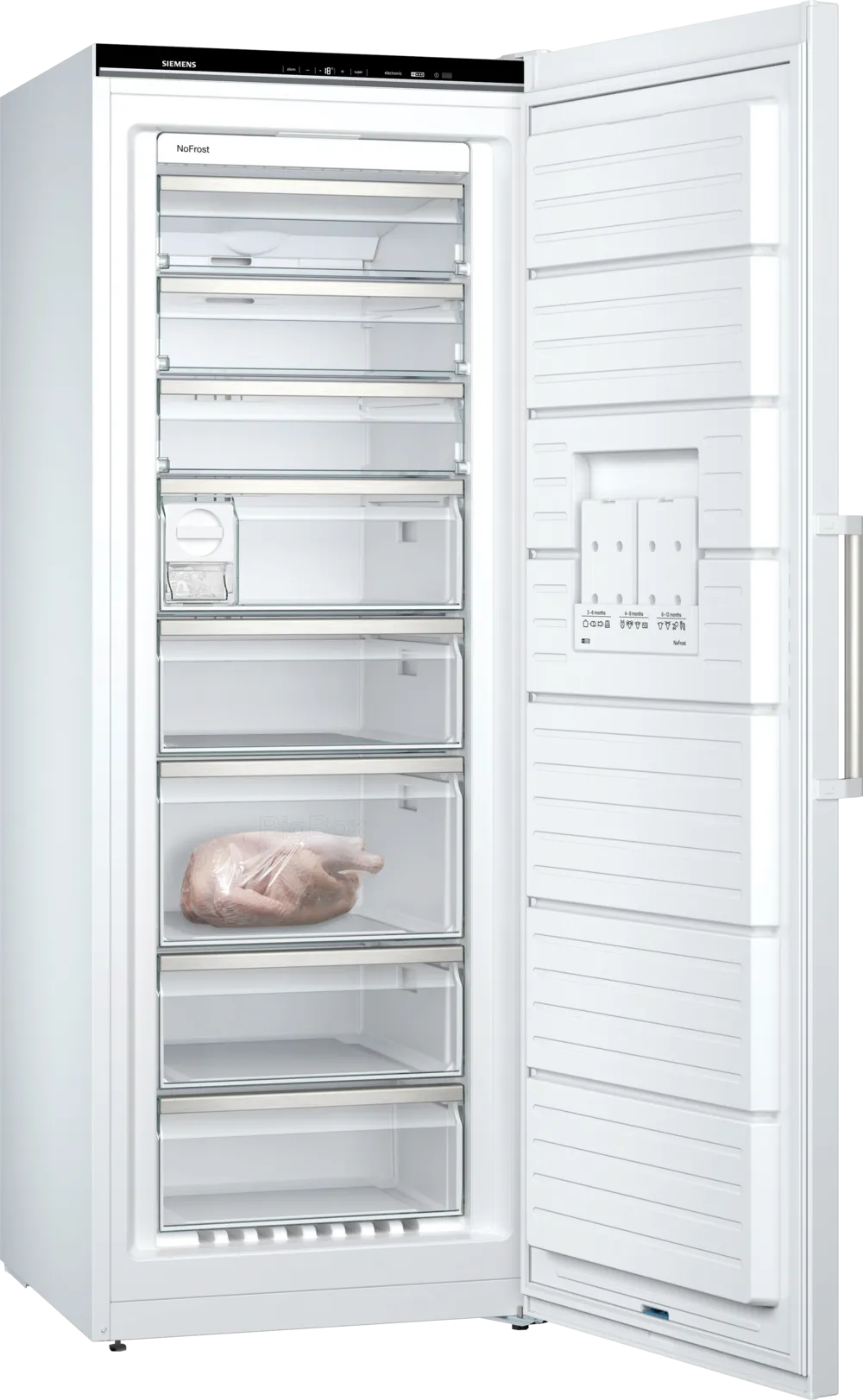 Siemens GS58NAWDV freistehender Gefrierschrank