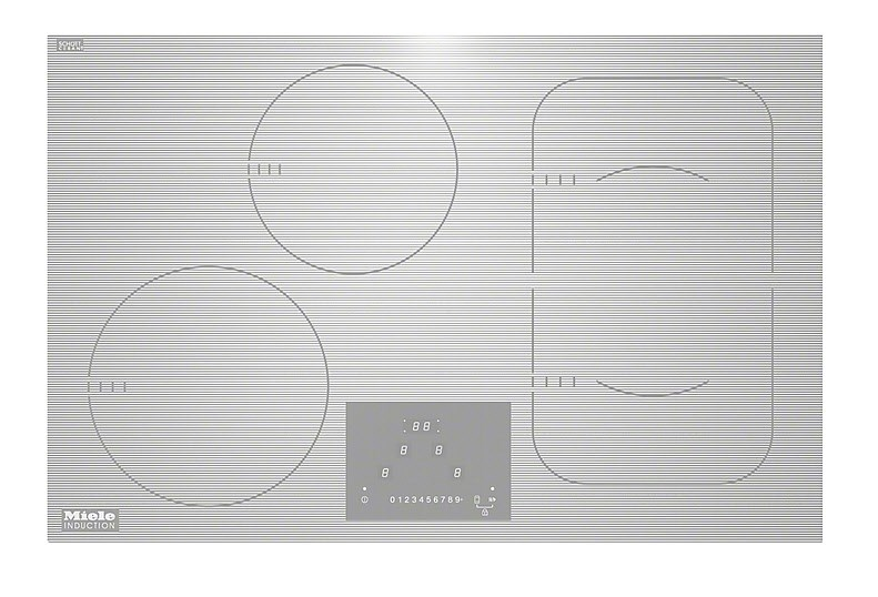 Miele Glaskeramik-Kochfeld KM6349-1