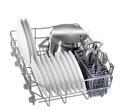 Bosch SPI2IKS10E teilintegrierter Geschirrspüler, 45cm, Edelstahl