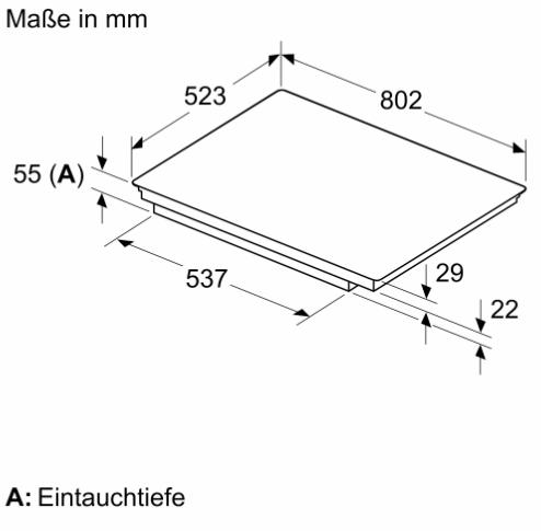 T58SHS1L0 Neff Induktionskochfeld