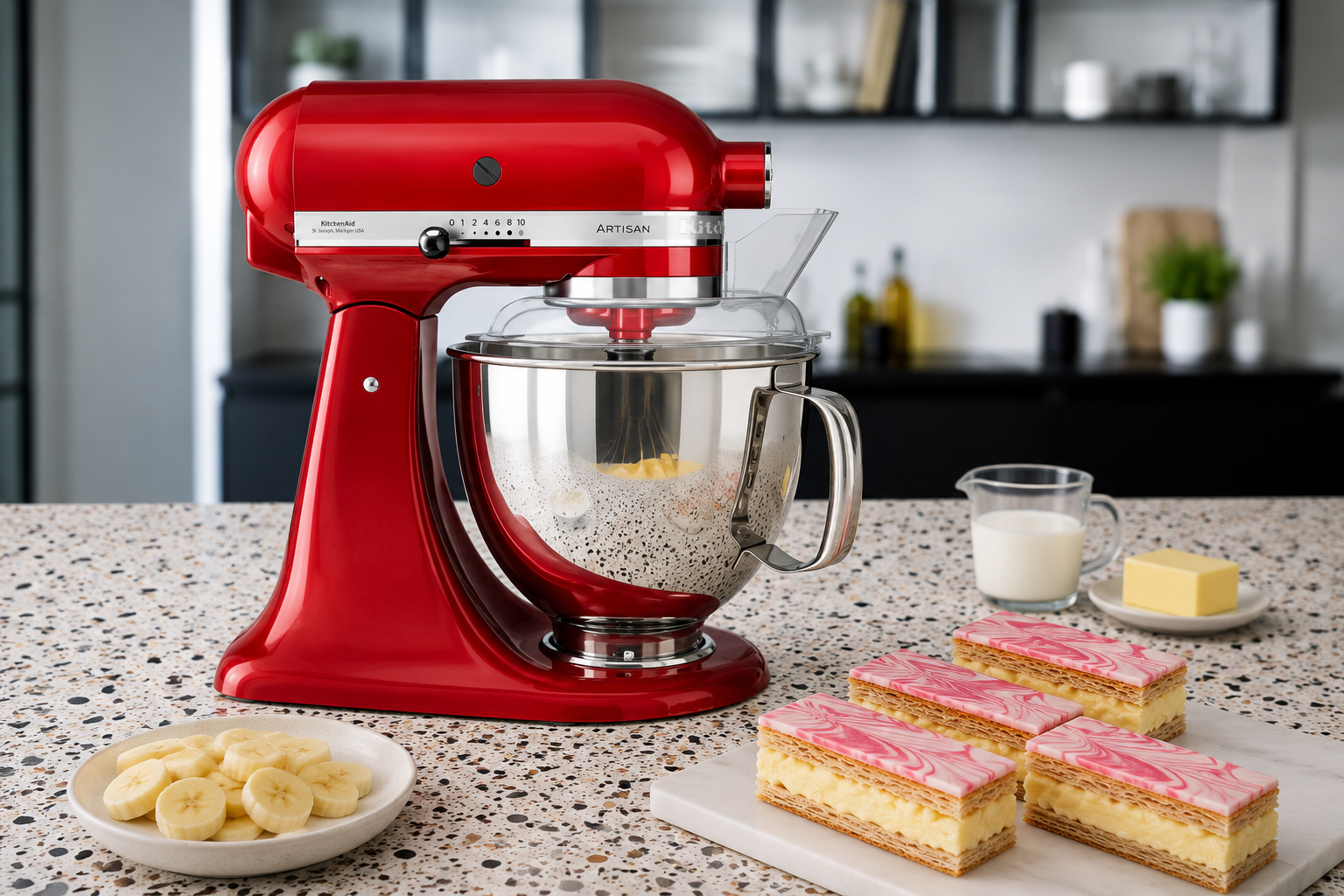 KitchenAid Küchenmaschine 5KSM175PS EER 4,8L Artisan Empire Rot