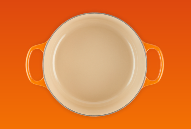 Le Creuset Signature Bräter, rund, 24cm, ofenrot (21177240902430)