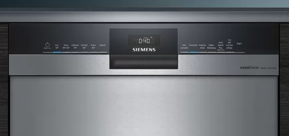 Siemens SN43HS01BD iQ300 Unterbau-Geschirrspüler, 60cm, Edelstahl
