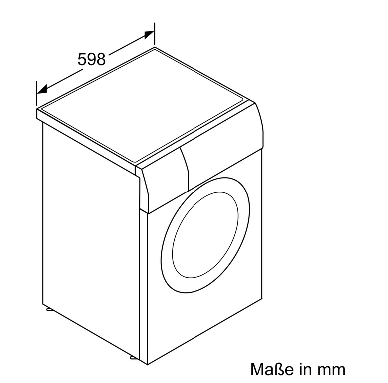 Siemens WD15G493 Waschtrockner, 7kg