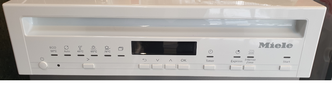 Miele integrierter Geschirrspüler 45cm G5840SCiSL brilliantweiß