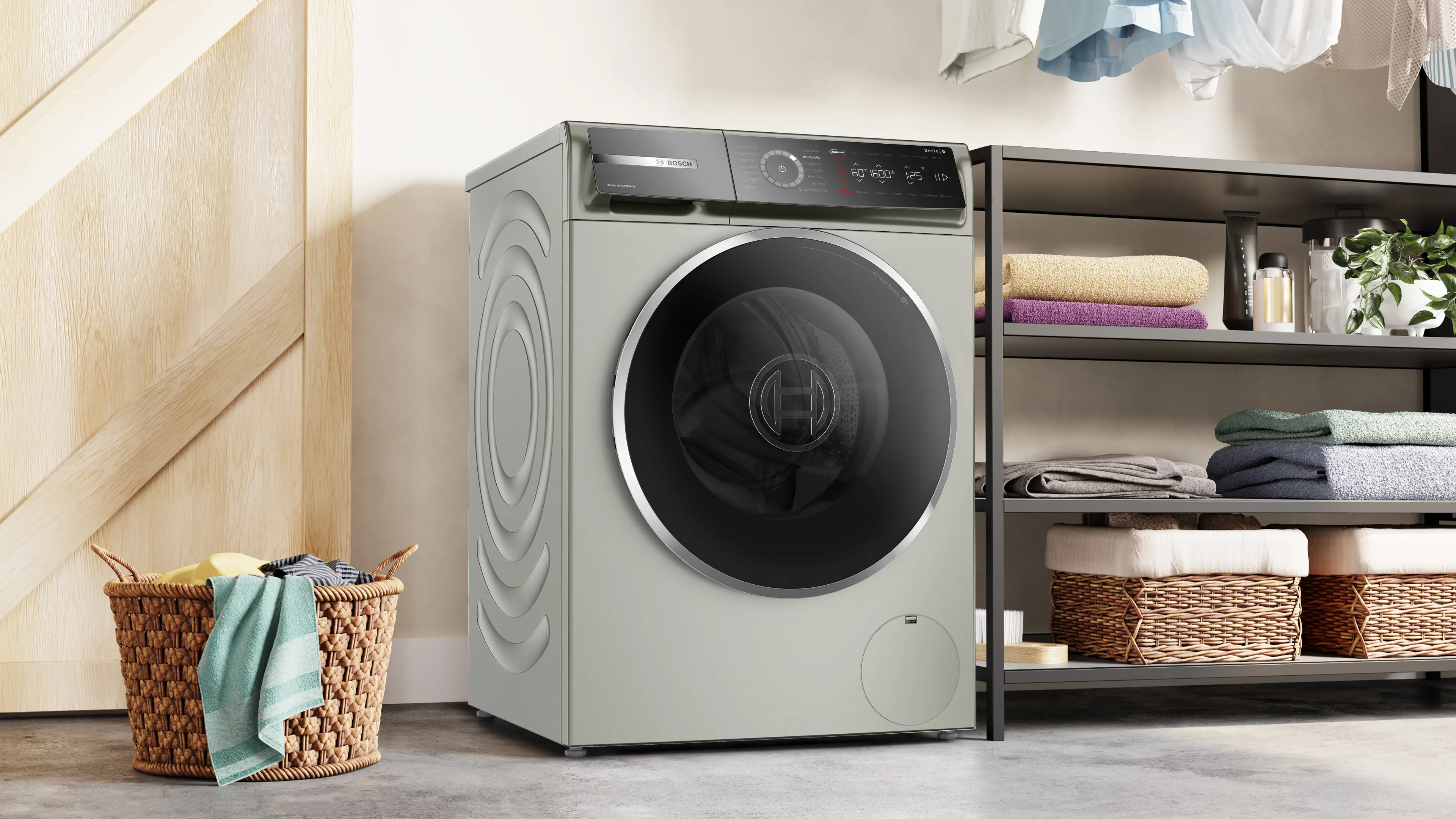 Bosch WGB2560X1 Waschmaschine – Serie 8, 10 kg, 1600 U/min