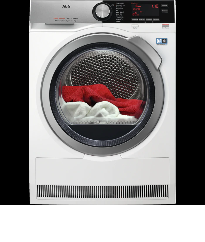 AEG T8DEL86CS Wäschetrockner 8,0 kg