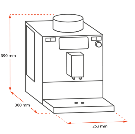 Melitta Kaffeevollautomat OT F531-101